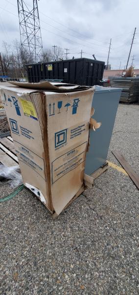 2 Used 25 kVa 480/240 Transformers.