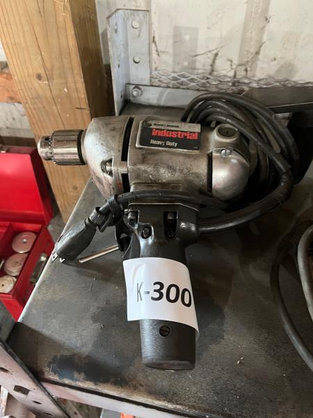 K-300 Black and Decker industrial power drill