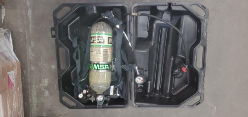 1 Used MSA Closed Quarters Breathing Apparatus.