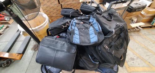 Gaylord of Various Used Laptop bags and Backpacks