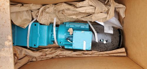 New 3/4HP Gear Motor With Brake