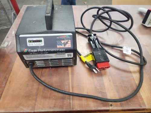 Lot of 1 Used Eagle Performance Series 24V/20A Battery Charger