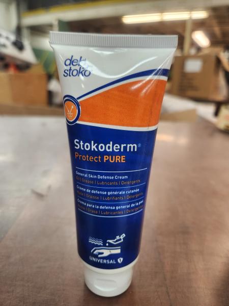 1 box of 84 - 3.38fl.oz. Stokoderm Protect Pure General Skin Defense Cream.