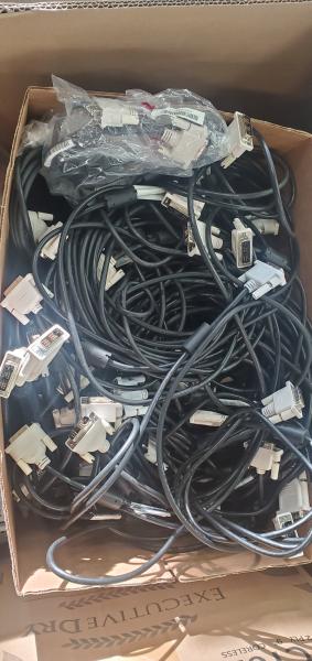 Lot of 50 Used DVI Cables - Image 3