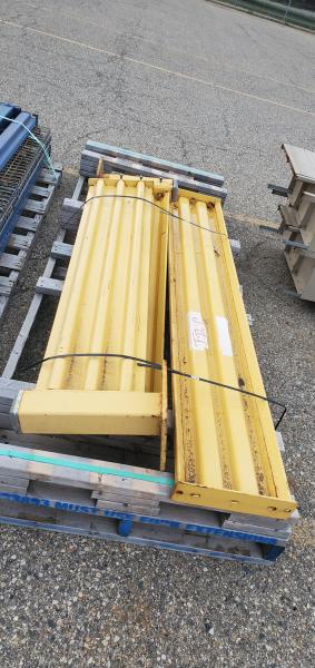 Lot of Parking Barrier Parts. 18"x6'.