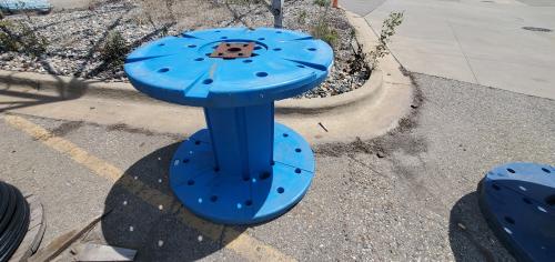 Used 4' Poly Cable Reel