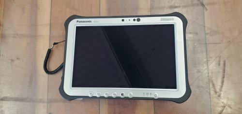 Lot of 77 Used Panasonic ToughPad FZ-G1 MK-5, Ruggedized Tablet. Does Not Include Chargers. No Operating System Installed - Image 1