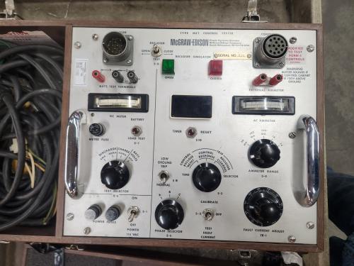 1 Used McGraw-Edison Power Systems Type MET Control Tester