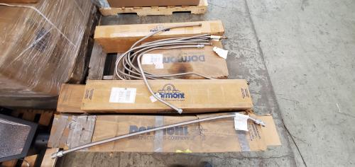 Lot of New 1/2" and 3/8" Flexible Gas Supply Lines.