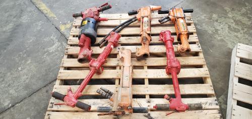 Lot of Used Pneumatic Demo Tools. - Image 1