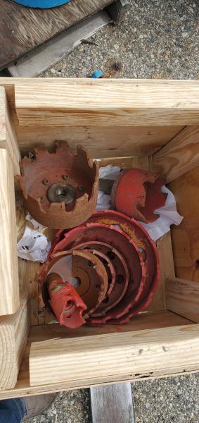 Lot of Used Hole Saw Bits. - Image 1