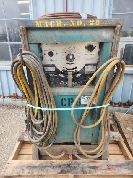 1 Used Vis-Arc and Manual Metal-Arc and D.C. Welders, Untested, No Other info Known