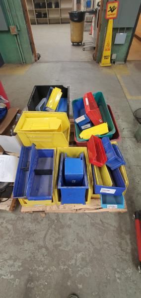 Lot of Various Used Parts Bins - Image 2