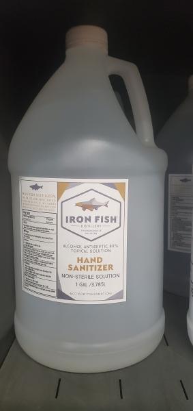 3x 1 Gallon Jugs of Iron Fish Hand Sanitizer. - Image 2