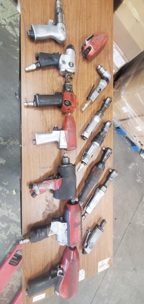 Lot of Pneumatic Tools