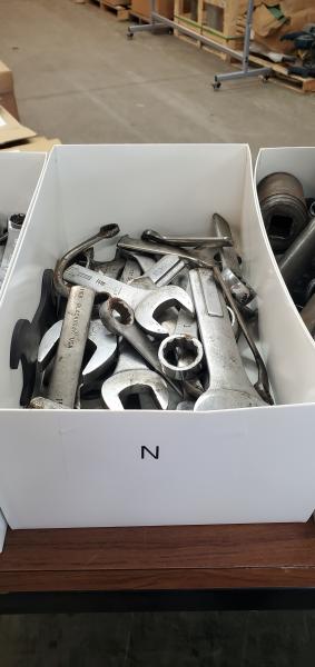 Lot of Used Wrenches, Modified/Cut In Half.