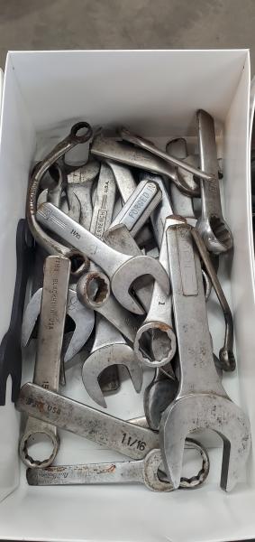 Lot of Used Wrenches, Modified/Cut In Half. - Image 2