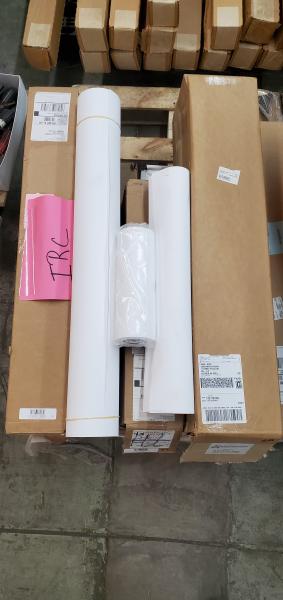 Lot of Various Size Plotter/Printer Paper Rolls.