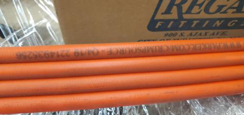 Length of Parker 6.3MM 3150PSI Quad Hose.