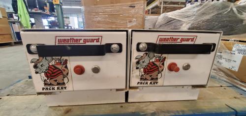 2 Used Weather Guard Pack Rat Truck Tool Boxes. - Image 1