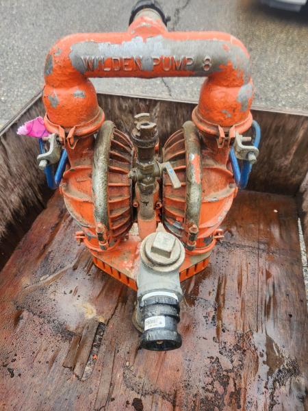 1 Used Wilden Pump 8, Untested, Unknown Working Condition