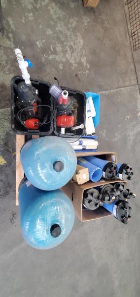 Lot of Water Filtration Equipment. 