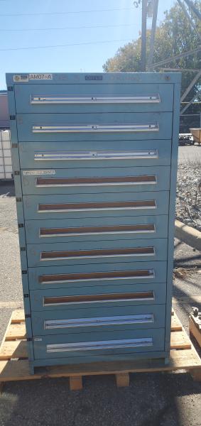 Used Stanley Vidmar 30" Wide, 59" Tall, Tool Cabinet. - Image 1