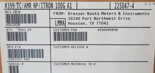 Lot of 60 Dresser Meter Adapters. Converts LM-LA TC to LM-MA TC/AMR for American Style AMR Devices 1.5M-16M. Factory Sealed Boxes. - Image 3