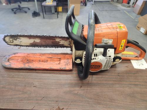 1 Used Stihl MS250C, 16" Chainsaw, Untested, Unknown Working Condition