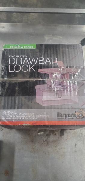 Lot of 3 Drawbar Locks. - Image 1