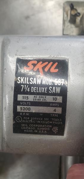 Skilsaw Model 537. - Image 4