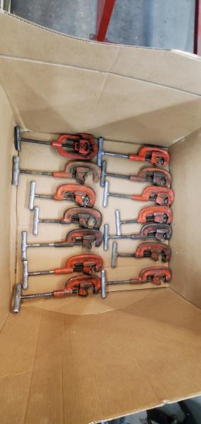 Lot of Pipe Cutting Tools. - Image 1