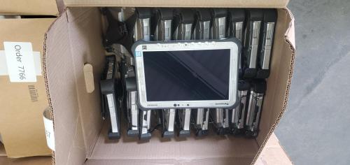 Lot of 18 Used Panasonic ToughPad FZ-G1 -MK-5 Ruggedized Tablet. - Image 1