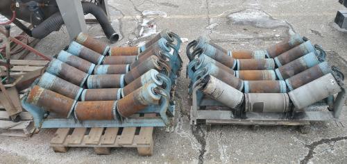 Lot of Conveyor Belt Rollers.