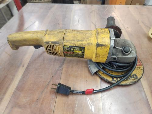 1 Used Dewalt DW840 Angle Grinder, Working Condition.