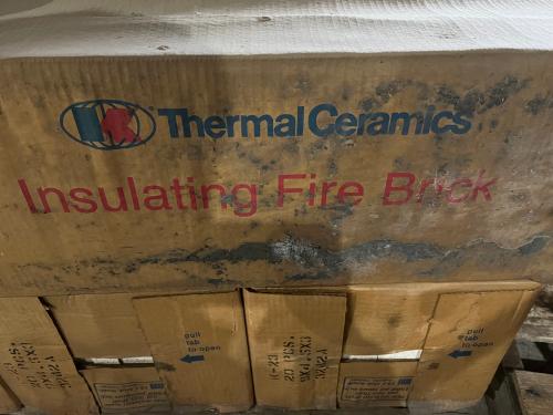 Pallet of Insulating Fire Bricks