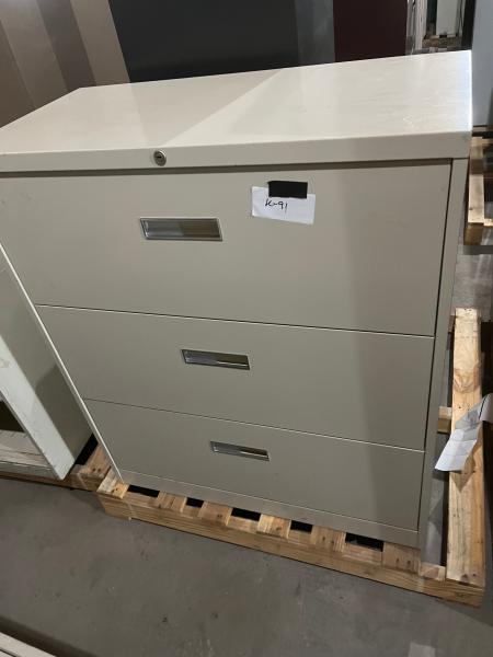 3 Drawer Metal Lateral File Cabinet