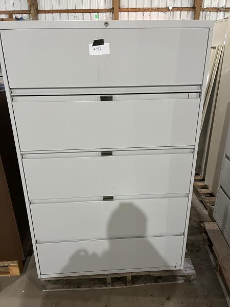 5 Drawer Metal Lateral File Cabinet