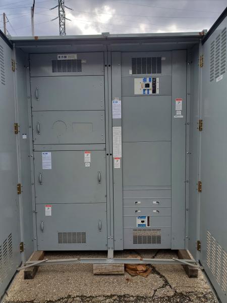 2 Used Eaton Pow-R-Line Switchboard, 3 phase, 277V