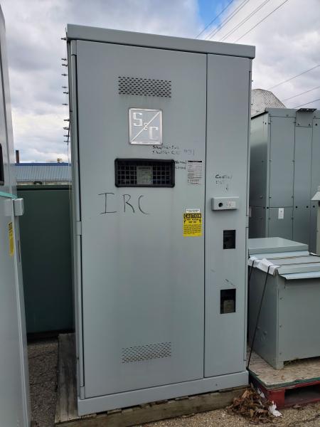 Lot of 2 Used S&C Metal Enclosed Switchgear, 15KV, Untested