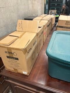 Box of Acopa Dishes