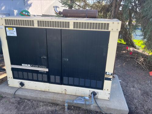 Kohler- 75 kVA three phase 208 V generator (East Kent)