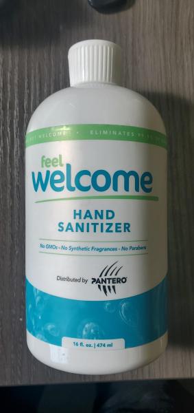 Feel Welcome- Hand Sanitizer- 16oz.