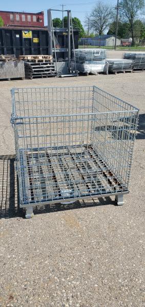 Lot of 5 Used Breakdown Baskets. 48"x39"x 36"