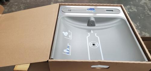 Used Elkay Drinking Fountain with Bottle Filling Unit.