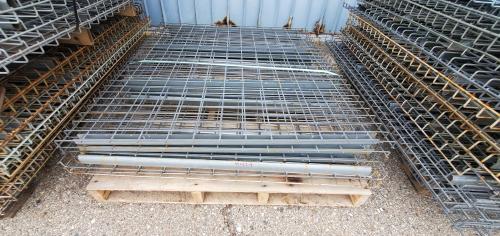 Used Pallet Racking Grating- 49"x52", 6 Grates