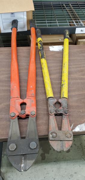 2 Used Bolt Cutters